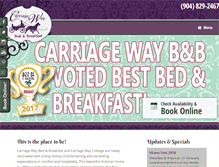 Tablet Screenshot of carriageway.com